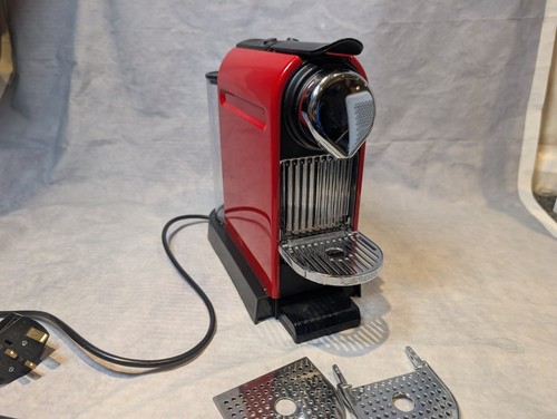 Krups red nespresso coffee - red,